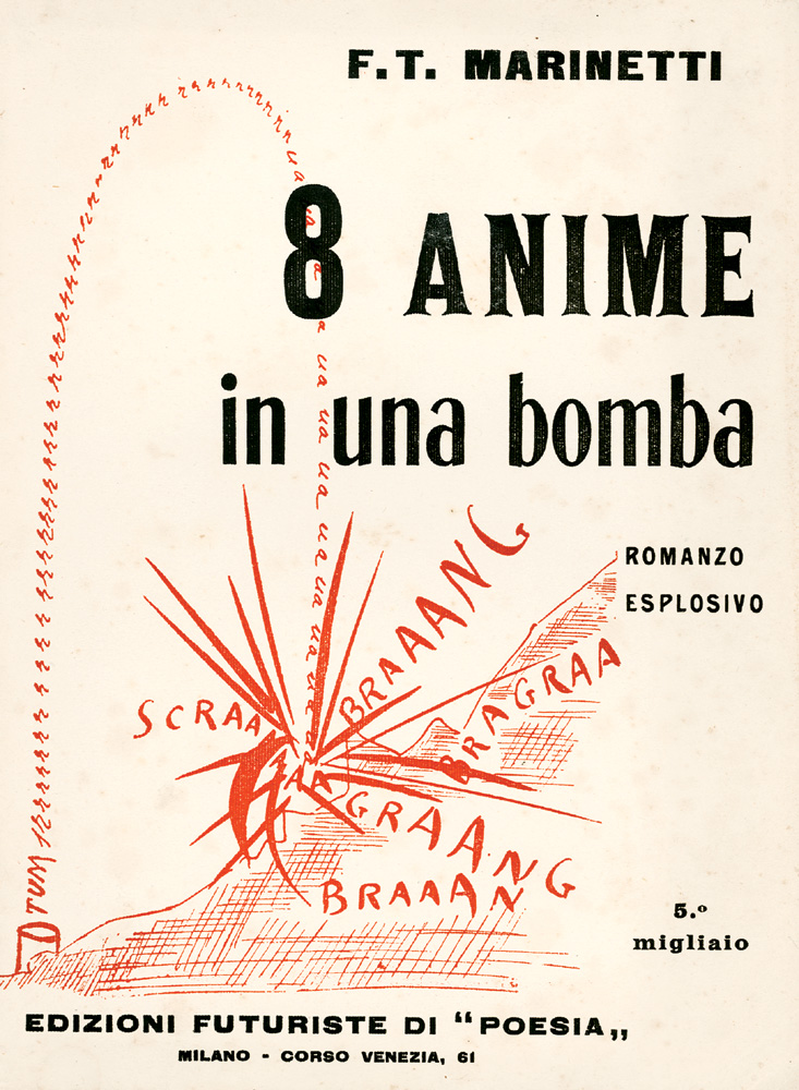 F.T.Marinetti – Otto anime in una bomba - 1919