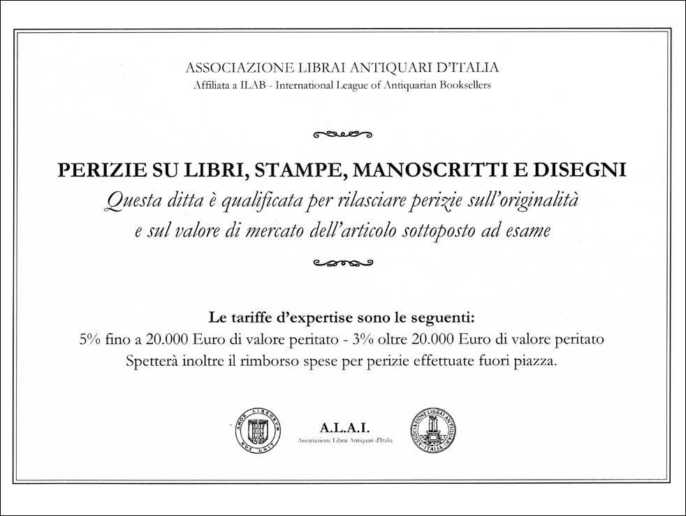 A.L.A.I. Associazione Librai Antiquari d'Italia