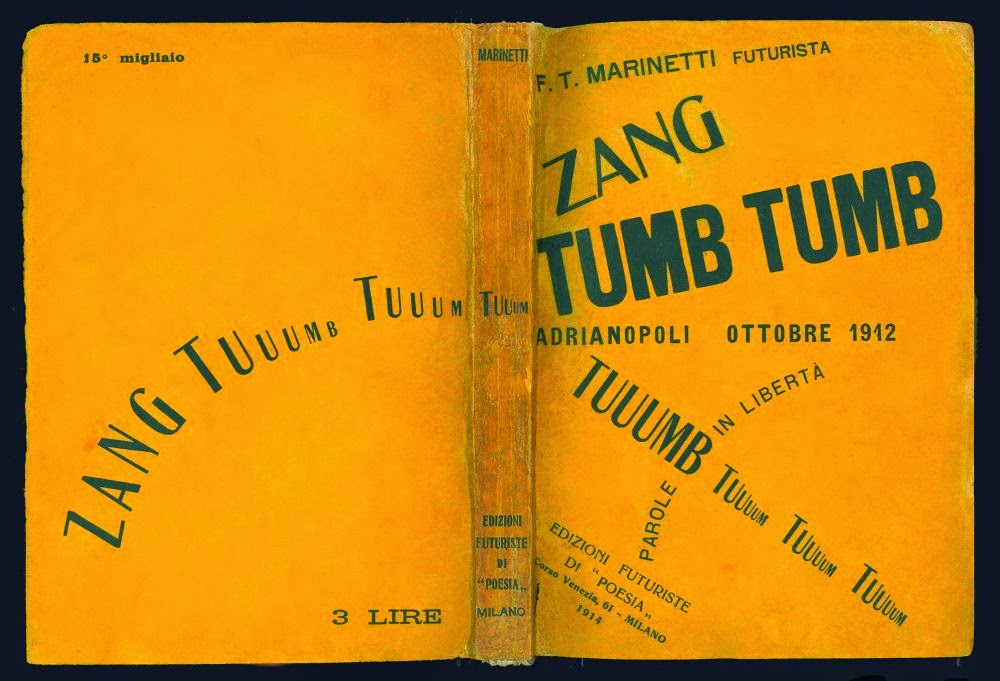 Il primo libro d’artista: ZANG TUMB TUUUM